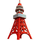 Tokyo Tower Emoji, Apple style