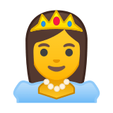 Princess Emoji, Google style