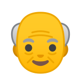 Old Man Emoji, Google style