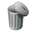 Wastebasket Emoji, Samsung style