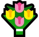 Bouquet Emoji, Microsoft style