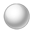 White Circle Emoji, Samsung style