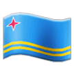 Flag: Aruba Emoji, Samsung style