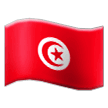 Flag: Tunisia Emoji, Samsung style