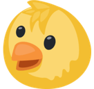 Baby Chick Emoji, Facebook style