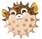 Blowfish Emoji, Facebook style