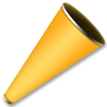 Megaphone Emoji, LG style