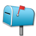 Closed Mailbox with Raised Flag Emoji, LG style