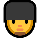 Guard Emoji, Microsoft style