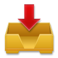 Inbox Tray Emoji, LG style