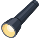 Flashlight Emoji, Facebook style
