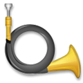 Postal Horn Emoji, LG style
