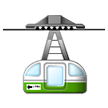 Aerial Tramway Emoji, Samsung style