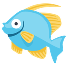 Tropical Fish Emoji, Facebook style