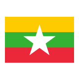 Flag: Myanmar (Burma) Emoji, Google style