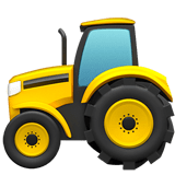 Tractor Emoji, Apple style