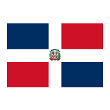 Flag: Dominican Republic Emoji, Google style