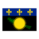 Flag: Guadeloupe Emoji, Google style