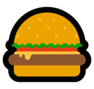 Hamburger Emoji, Microsoft style