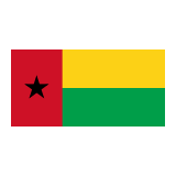 Flag: Guinea-Bissau Emoji, Google style