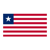 Flag: Liberia Emoji, Google style
