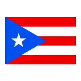 Flag: Puerto Rico Emoji, Google style