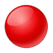 Red Circle Emoji, Samsung style