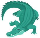 Crocodile Emoji, Facebook style