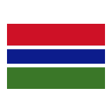Flag: Gambia Emoji, Google style