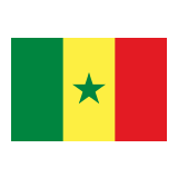 Flag: Senegal Emoji, Google style