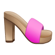 Woman’s Sandal Emoji, Samsung style