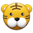 Tiger Face Emoji, Samsung style