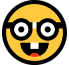 Nerd Emoji, Microsoft style