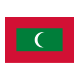 Flag: Maldives Emoji, Google style