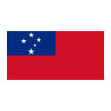 Flag: Samoa Emoji, Google style