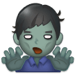 Man Zombie Emoji, Samsung style