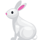 Rabbit Emoji, Facebook style