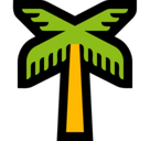 Palm Tree Emoji, Microsoft style