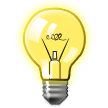 Light Bulb Emoji, Samsung style
