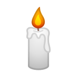 Candle Emoji, Google style