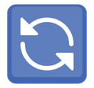 Counterclockwise Arrows Button Emoji, Facebook style