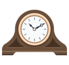 Mantelpiece Clock Emoji, Facebook style