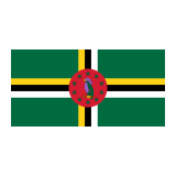 Flag: Dominica Emoji, Google style