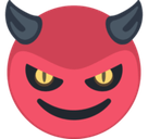 Devil Emoji, Facebook style