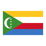 Flag: Comoros Emoji, Google style