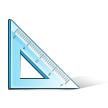 Triangular Ruler Emoji, Samsung style