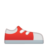 Running Shoe Emoji, Google style