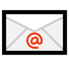 Email Symbol Emoji, Microsoft style