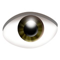 Eye Emoji, Apple style