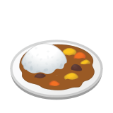 Curry Rice Emoji, Google style
